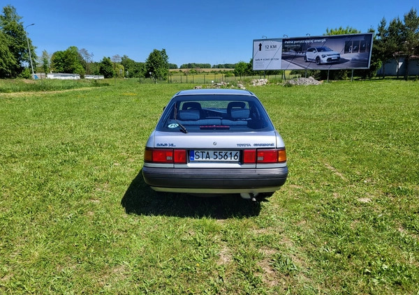 Toyota Carina cena 22900 przebieg: 86500, rok produkcji 1989 z Zbąszyń małe 92